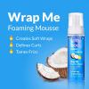 imageLottabody Coconut Oil and Shea Wrap Me Foaming Curl Mousse  Creates Soft Wraps Hair Mousse for Curly Hair Defines Curls Anti Frizz 7 Fl Oz7 Fl Oz Pack of 1