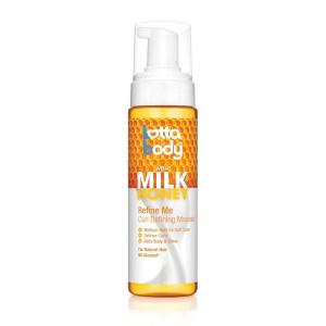 imageLotta Body Refine Me Curl Defining Mousse Medium Hold for Soft Curls Moisturizes Controls Frizz 7 Fl OzHoney